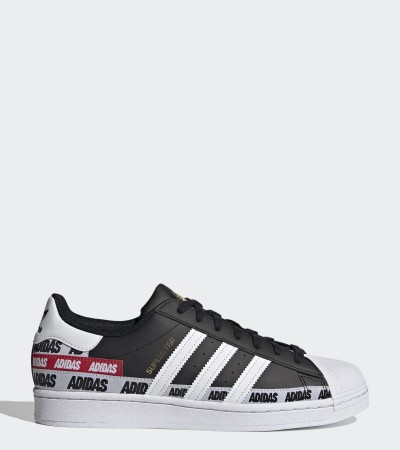 adidas ORIGINALS超级明星鞋黑色FX5559