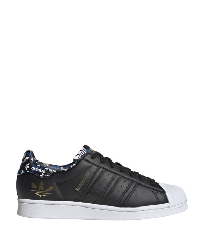 adidas ORIGINALS超级明星鞋男款黑色H00185