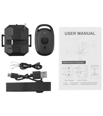 Drone Airdrop For DJI Mini 3/Pro/2 1 SE/Mavic Pro Landing Gear Wedding Proposal Delivery Dispenser Thrower Rescue Device Holder