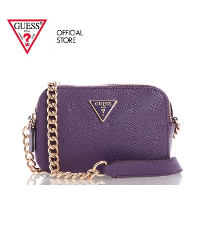 GUESS Women's Noelle Eggshell Crossbody Camera Bag