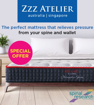 Zzz Atelier红色标签口袋弹簧床垫9英寸Chiropedic 5区独立*澳大利亚品牌*-酒店级